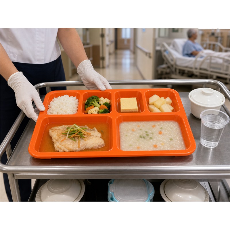 PP Plastic Food Serving Tray