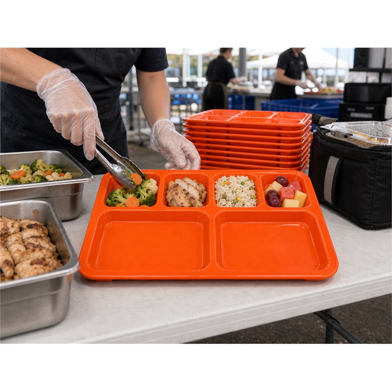 Compartment Tray For Food Service