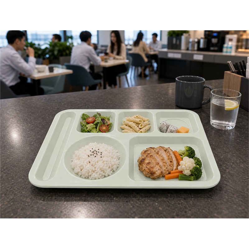 Commercial Plastic Meal Serving Tray