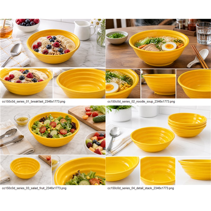 Durable Polypropylene Food Bowl