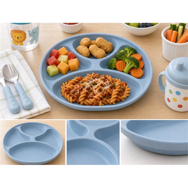 Reusable Food Serving Plate For Schools