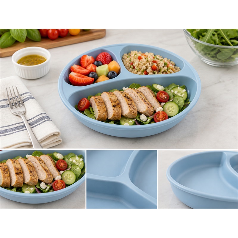 Foodservice Serving Plate For Central Kitchens