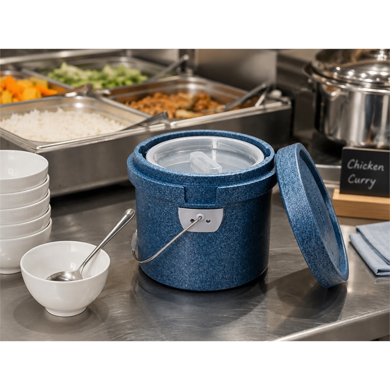 Insulated Food Bucket For Central Kitchens