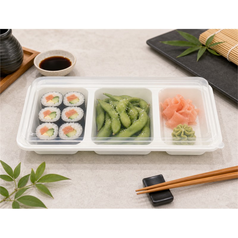 Multi Compartment Lunch Box With Cover