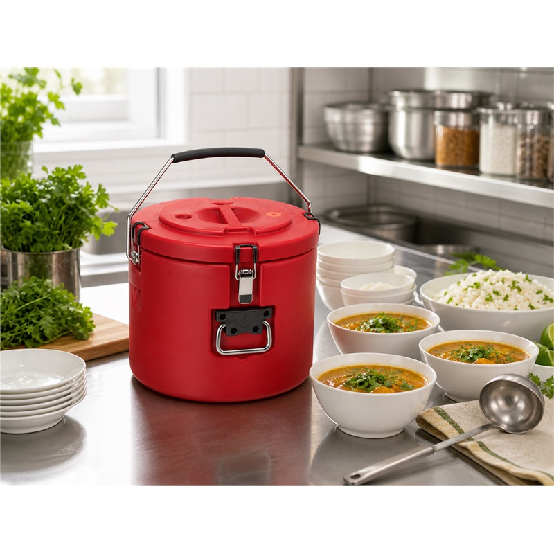 Food Grade Plastic Insulated Container With Lid