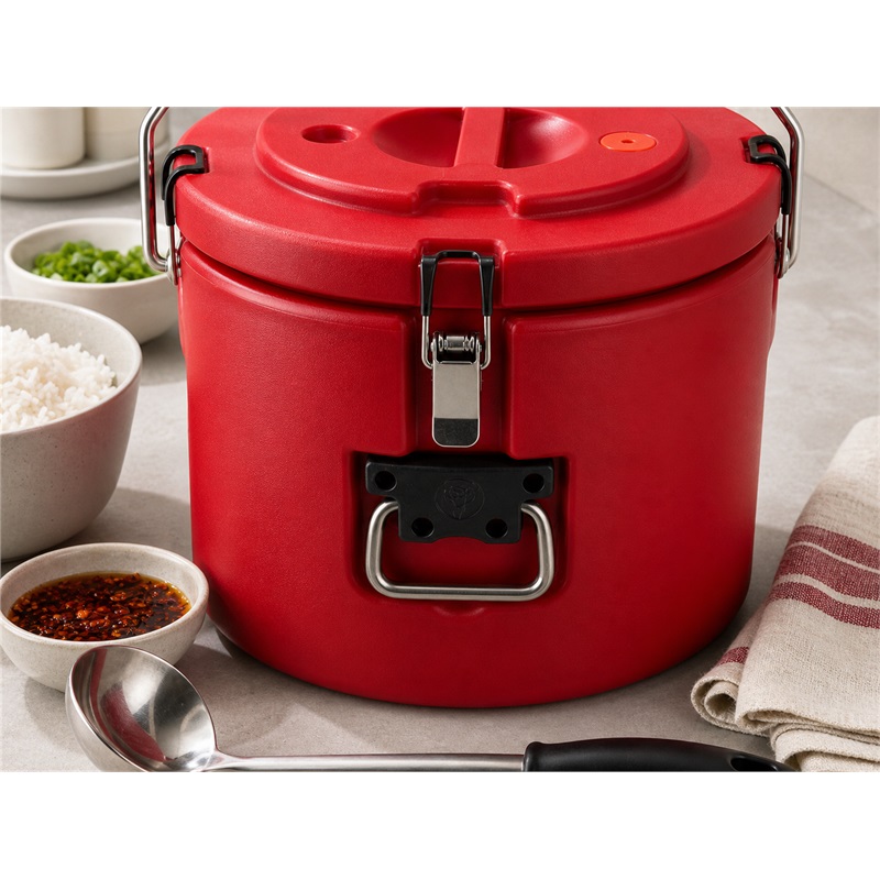 Round Insulated Food Container With Cover