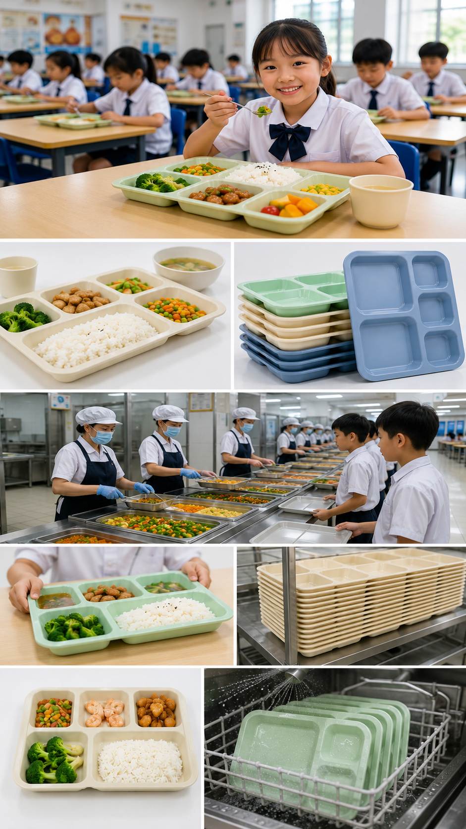 What Are Compartment Trays Used for in Schools?