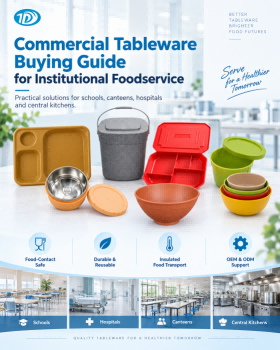 Commercial Tableware Buying Guide for Institutional Foodservice